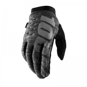 GUANTES 100% BRISKER GRIS