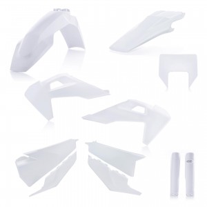 KIT DE PLASTICA COMPLETO HUSQVARNA ENDURO 2020 BLANCO