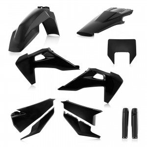 KIT DE PLASTICA COMPLETO HUSQVARNA ENDURO 2020 NEGRO