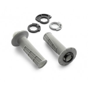 PUÑOS LOCK-ON GRIS ABIERTOS